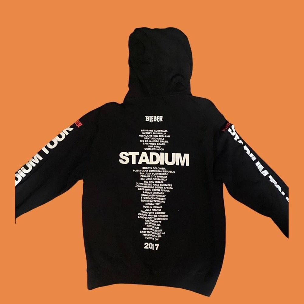 Justin Bieber Tour Hoodie